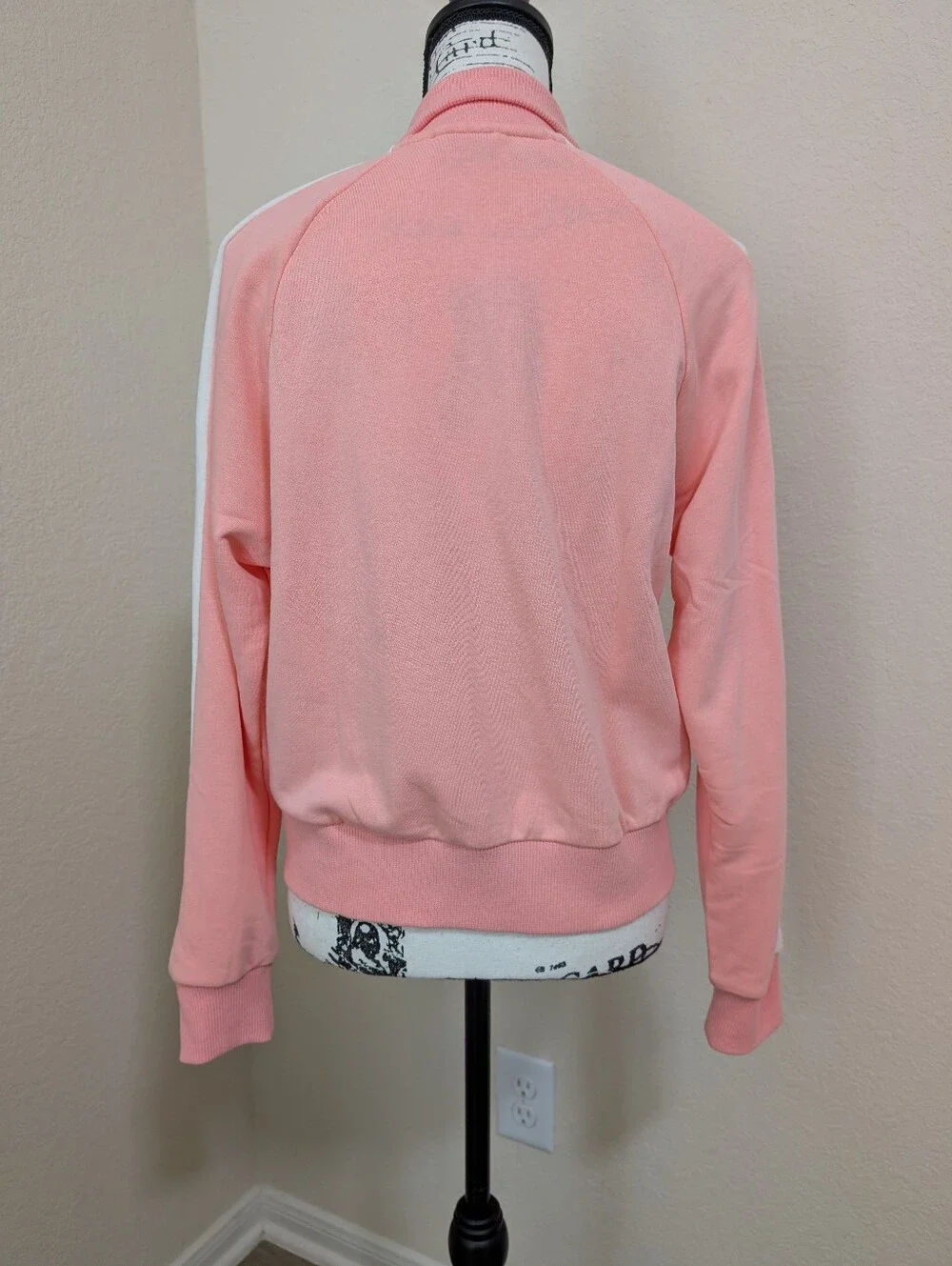 NWT•PUMA Iconic T7 Zip-Up Women's Track Jacket W/Pockets•Peach Smoothie•Small🩷